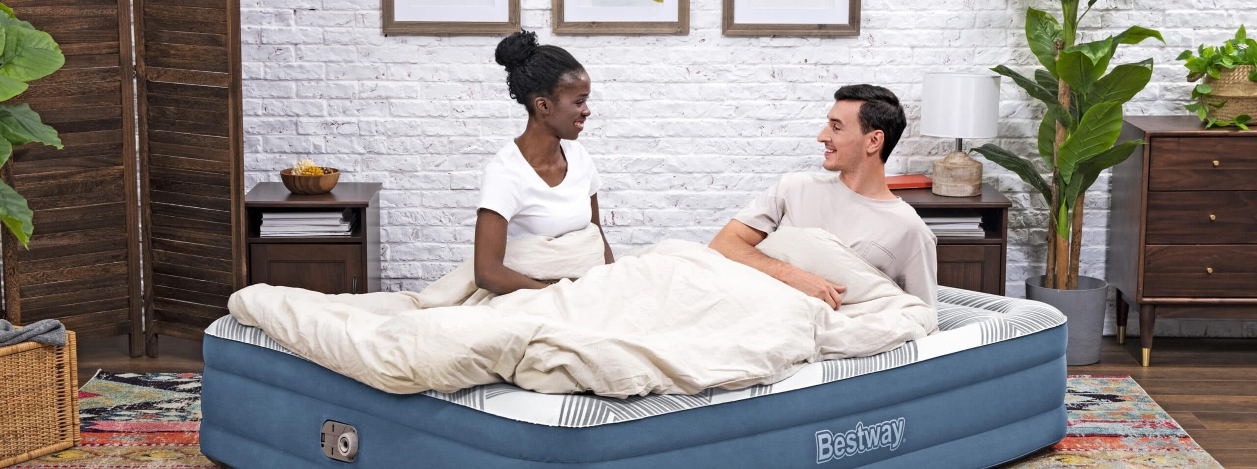materasso gonfiabile Bestway, letto matrimoniale