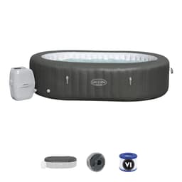 Opblaasbare bubbelbaden Lay-Z Spa Lay-Z-Spa Mauritius AirJet opblaasbare spa 5-7 personen Bestway 2