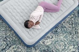Luchtbed Bestway Fortech Snugable Top Queen Luchtmatras met Ingebouwde AC Pomp en Antimicrobiële coating 2,03 m x 1,52 m x 46 cm Bestway 4