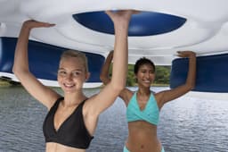 Opblaasbare strandartikelen Hydro Force Lazy Dayz Opblaasbaar Party Eiland voor 4 Personen Bestway 6