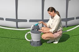 Accessoires Bestway 3.596 L Zandfilterpomp voor Bovengrondse Zwembaden Bestway 3