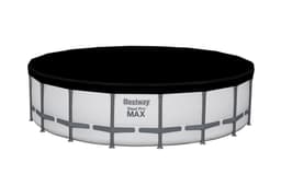 Bovengronds zwembad Set Steel Pro MAX rond bovengronds zwembad van 549x132 cm Bestway 7