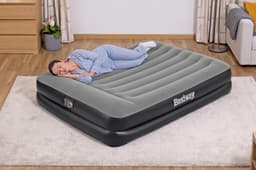 Luchtbed Bestway Tritech Queen Luchtmatras met Ingebouwde AC-Pomp 2,03 m x 1,52 m x 46 cm Bestway 2