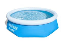Bovengronds zwembad Bestway Fast Set set met rond opblaaszwembad 2,44 m x 66 cm Bestway 2