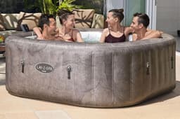 Opblaasbare bubbelbaden Lay-Z Spa Lay-Z-Spa Rome Energy-Efficient Smart AirJet Opblaasbare Spa met App Bediening 4-6 Personen Bestway 2