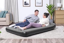 Luchtbed Bestway Tritech Luchtmatras met Ingebouwde AC Pomp 1,91 m x 1,37 m x 30 cm Bestway 9