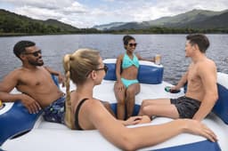 Opblaasbare strandartikelen Hydro Force Lazy Dayz Opblaasbaar Party Eiland voor 4 Personen Bestway 7