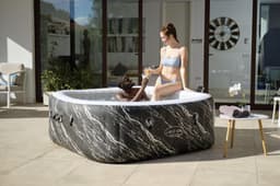 Opblaasbare bubbelbaden Lay-Z Spa Lay-Z-Spa Hollywood Luxe AirJet  Opblaasbare Spa met Ledverlichting voor 4-6 Personen Bestway 5