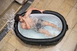 Opblaasbare bubbelbaden Lay-Z Spa Lay-Z-Spa Glacial Dip Cold Plunge Herstellend IJS Badkuip voor 2 Personen Bestway 8
