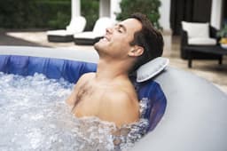 Opblaasbare bubbelbaden Lay-Z Spa Lay-Z-Spa Santorini Energy-Efficient Smart HydroJet Pro Opblaasbare Spa met App Bediening 5-7 Personen Bestway 8