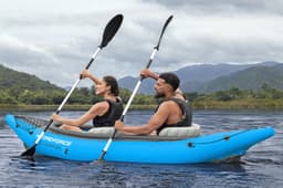 SUP en kajak Hydro Force Verstelbare Aluminum Kajakpeddel 230 cm Bestway 4