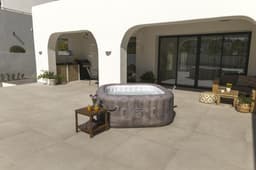 Opblaasbare bubbelbaden Lay-Z Spa Lay-Z-Spa Rome Energy-Efficient Smart AirJet Opblaasbare Spa met App Bediening 4-6 Personen Bestway 3