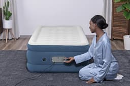 Luchtbed Bestway AlwayzAire Twin Luchtmatras met Ingebouwde Dubbele Pomp 1,91 m x 97 cm x 46 cm Bestway 8
