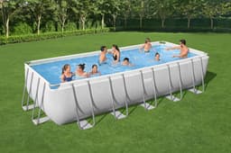 Bovengronds zwembad Bestway Power Steel Bovengronds Zwembad Set 6,40 m x 2,74 m x 1,32 m Bestway 3
