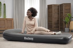 Luchtbed Bestway Tritech Twin Luchtmatras met Ingebouwde USB-Pomp 1,88 m x 99 cm x 30 cm Bestway 2