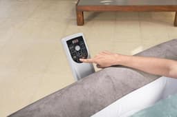 Opblaasbare bubbelbaden Lay-Z Spa Lay-Z-Spa Rome Energy-Efficient Smart AirJet Opblaasbare Spa met App Bediening 4-6 Personen Bestway 9