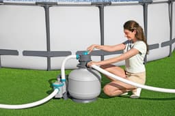 Accessoires Bestway 8.327 L Zandfilterpomp voor Bovengrondse Zwembaden Bestway 3