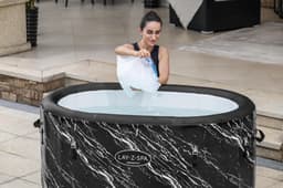Opblaasbare bubbelbaden Lay-Z Spa Lay-Z-Spa Glacial Dip Cold Plunge Herstellend IJS Badkuip voor 2 Personen Bestway 5