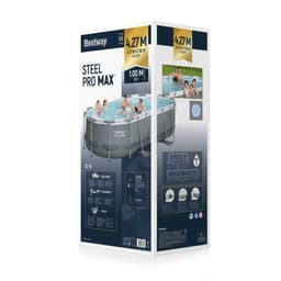 Bovengronds zwembad Bestway Steel Pro MAX Bovengrondse Zwembadset 4,27 m x 2,50 m x 1,00 m Bestway 5