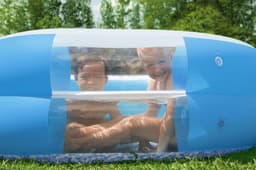 Opblaasbare spullen voor kinderen Bestway Splashview Opblaasbaar Familiezwembad met doorkijkvenster 2.70m x 1.98m x 51cm Bestway 3