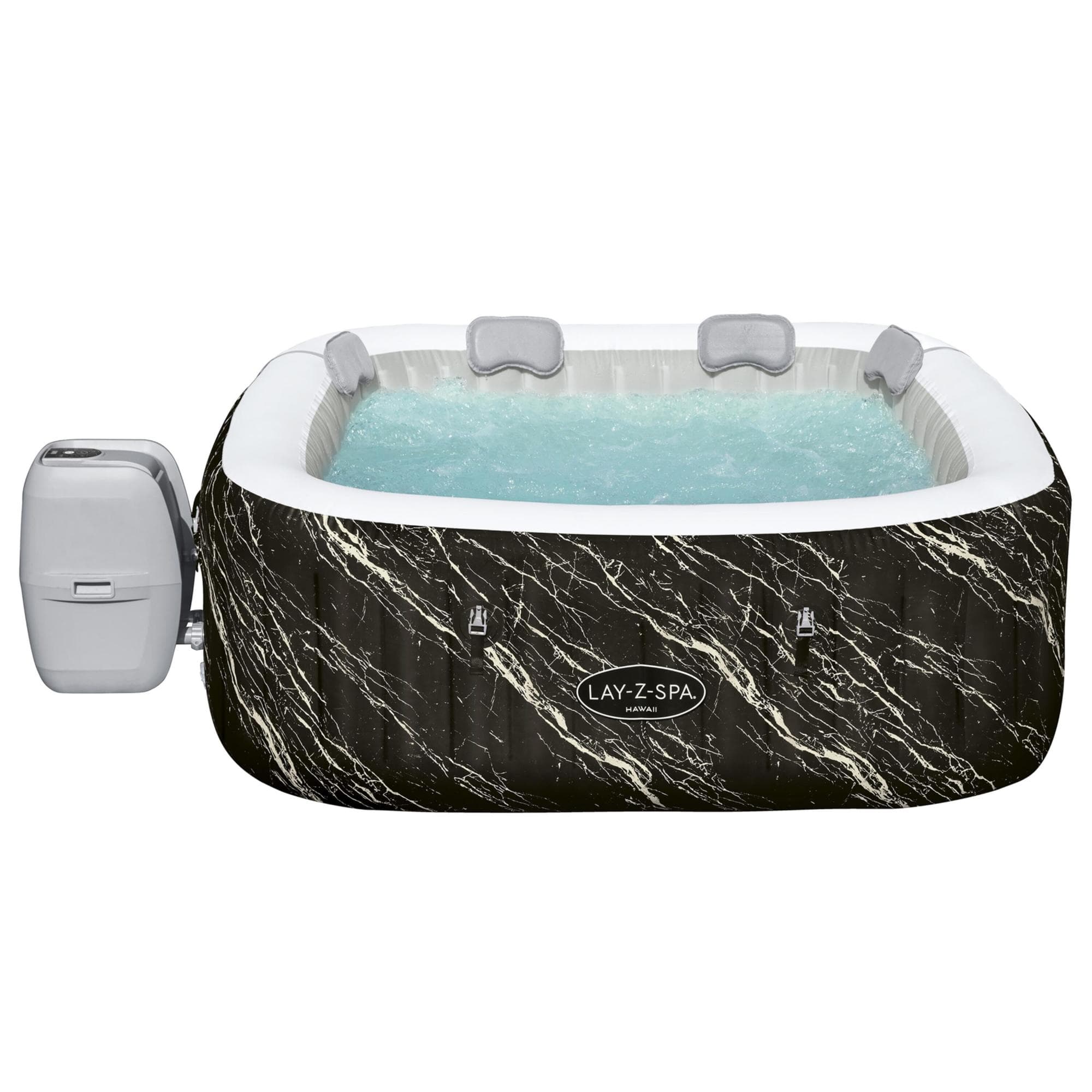 Opblaasbare bubbelbaden Lay-Z Spa Lay-Z-Spa Hollywood Luxe AirJet  Opblaasbare Spa met Ledverlichting voor 4-6 Personen Bestway 1
