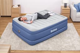 Luchtbed Bestway Tritech Queen Luchtmatras met Ingebouwde AC-Pomp 2,03 m x 1,52 m x 61 cm Bestway 2