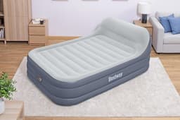 Luchtbed Bestway Tritech SleekFlow Queen Luchtmatras met Hoofdbord en Ingebouwde AC-Pomp 2,26 m x 1,52 m x 84 cm Bestway 6