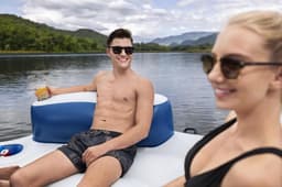 Opblaasbare strandartikelen Hydro Force Lazy Dayz Opblaasbaar Party Eiland voor 4 Personen Bestway 9