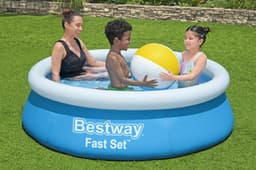Bovengronds zwembad Bestway Fast Set Rond Opblaasbaar Zwembad 1,83 m x 51 cm Bestway 2