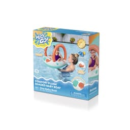 Opblaasbare spullen voor kinderen Bestway Comfort Plush Opblaasbare BabyBoot met Zonnescherm Bestway 5