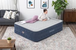 Luchtbed Bestway Tritech TruLeisure Queen Luchtmatras met Ingebouwde Elektrische Pomp 2,03 m x 1,52 m x 51 cm Bestway 5