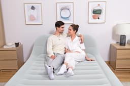 Luchtbed Bestway Tritech SleekFlow Queen Luchtmatras met Hoofdbord en Ingebouwde AC-Pomp 2,26 m x 1,52 m x 84 cm Bestway 2