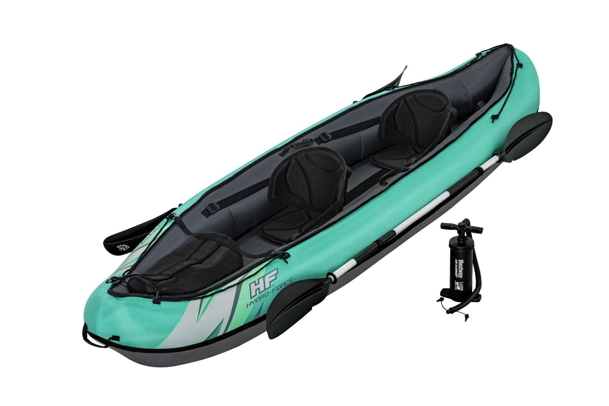SUP en kajak Ventura opblaasbare kayak van 330x86 cm, voor 2 personen Bestway 1