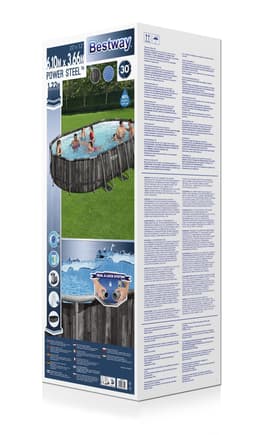 Bovengronds zwembad Steel Pro bovengrondse ronde set van 396x84 cm Bestway 8