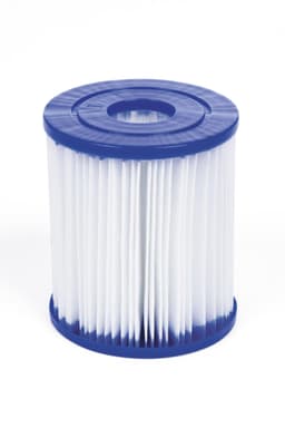 Bovengronds zwembad Fast Set bovengrondse ronde opblaasbare set van 244x61 cm blauw Bestway 4