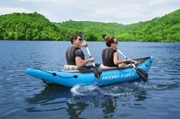 SUP en kajak Cove Champion opblaasbare kayak van 331x88 cm, voor 2 personen Bestway 4
