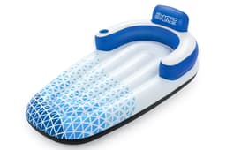 Opblaasbare strandartikelen Hydro Force Indigo Wave Zwembad en Rivier Luchtmatras Lounger 1,83 m Bestway 1