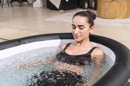 Opblaasbare bubbelbaden Lay-Z Spa Lay-Z-Spa Glacial Dip Cold Plunge Herstellend IJS Badkuip voor 2 Personen Bestway 4
