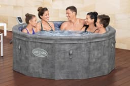 Opblaasbare bubbelbaden Lay-Z Spa Lay-Z-Spa Carrara Energy-Efficient Smart AirJet Spa met App Bediening 4-6 Personen Bestway 2