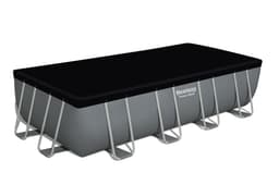 Bovengronds zwembad Power Steel bovengrondse rechthoekige set van 549x274x122 cm Bestway 5
