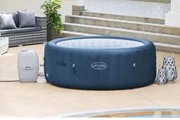 Opblaasbare bubbelbaden Lay-Z Spa Lay-Z-Spa Milan AirJet Plus opblaasbare hottub met appbediening 4-6 personen Bestway 2