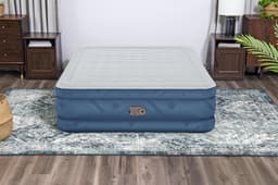 Luchtbed Bestway Fortech Snugable Top Queen Luchtmatras met Ingebouwde AC Pomp en Antimicrobiële coating 2,03 m x 1,52 m x 46 cm Bestway 3