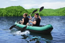 SUP en kajak Ventura opblaasbare kayak van 330x86 cm, voor 2 personen Bestway 4