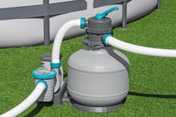 Accessoires Bestway 6.056 L Zandfilterpomp voor Bovengrondse Zwembaden Bestway 2
