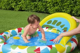 Opblaasbare spullen voor kinderen Bestway Lil' Splash & Learn Opblaasbaar Babyzwembad 1,20 m x 1,17 m x 46 cm Bestway 6
