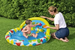 Opblaasbare spullen voor kinderen Bestway Lil' Splash & Learn Opblaasbaar Babyzwembad 1,20 m x 1,17 m x 46 cm Bestway 2