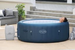 Opblaasbare bubbelbaden Lay-Z Spa Lay-Z-Spa Milan AirJet Plus opblaasbare hottub met appbediening 4-6 personen Bestway 6