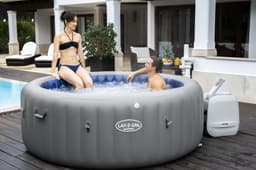 Opblaasbare bubbelbaden Lay-Z Spa Lay-Z-Spa Santorini HydroJet Pro opblaasbare spa 5-7 personen Bestway 4