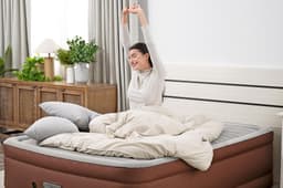 Luchtbed Bestway AlwayzAire Fortech Queen Luchtmatras met Ingebouwde Comfort Choice+ Dubbele Pomp 2,03 m x 1,52 m x 51 cm Bestway 6