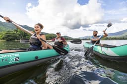 SUP en kajak Hydro Force Ventura Elite X2 Opblaasbare Kajak Set voor 2 Personen 3,30 m Bestway 4